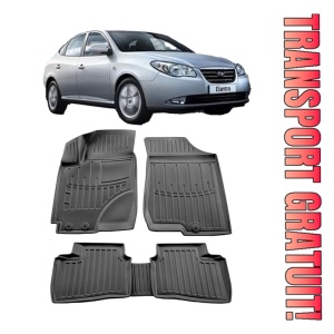 Hyundai Elantra (Hd) (2006-2011) Set covorase auto cauciuc G.Modern Line 3D