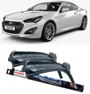 Hyundai Genesis Set 2 stergatoare parbriz Bosch Bosch Aerotwin compatibile cu Hyundai Genesis 2008-2014 (60 cm / 47.5 cm) accesorii pentru autoturismul tau - masina v119444