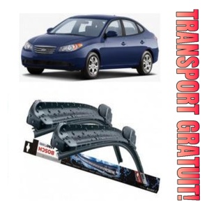 Hyundai Hd Heavy Set 2 stergatoare parbriz Bosch Aerotwin 600/475mm compatibile cu Hyundai HD HEAVY (2006) (50 cm / 50 cm)