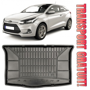 Hyundai I20 II Hatchback din 12.2014 - 07.2020, Tavita Pentru Portbagaj Lux Premium Dedicata, Gb Portbagaj Inferior *2