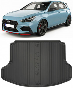 Hyundai I30 Fastback Nperformance din 2017 - Prezent Hatchback Cu Organizator *1, Tavita Pentru Portbagaj Lux Premium Dedicata, accesorii pentru autoturismul tau - masina v179653