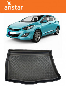 Hyundai I30 Hatchback din 02.2012 - 04.2017 (Fara Spatiu Suplimentar De Depozitare) *1 , Tavita Pentru Portbagaj Lux Premium Dedicata, accesorii pentru autoturismul tau - masina v203820