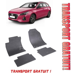 Hyundai I30 III, Combi, fabricat din 02.2020 - Prezent, set covorase auto dedicate, din cauciuc 100% Premium - Transport Gratuit