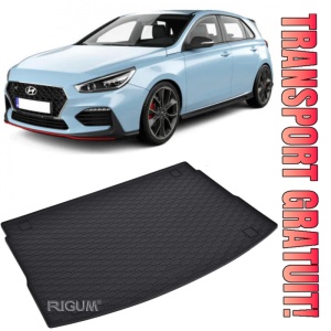 Hyundai I30 Tavita pentru portbagaj din cauciuc, compatibila Hyundai I30 Fastback Nperformance fabricatie 2017 - prezent, caroserie hatchback