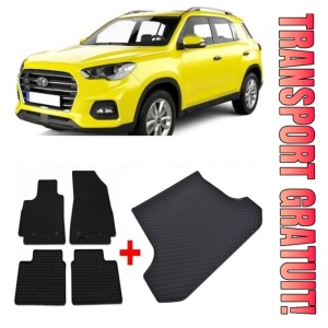 Hyundai ix35 Set Covorase + tavita portbagaj auto Hyundai ix35 fabricatie 2010 - 06.2015, caroserie suv