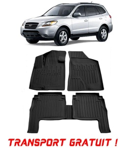Hyundai Santa Fe II (Cm) (2006-2010) Set covorase auto cauciuc G.Modern Line 3D transport gratuit accesorii pentru autoturismul tau - masina v50372