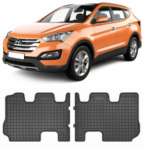 Hyundai Santa Fe III Facelift, Suv, Din 2015 - 2018, Rand 3 , Set Covorase Auto Premium accesorii pentru autoturismul tau - masina v157271