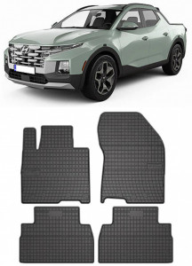 Hyundai Santa Fe IV Din 08.2018 - Prezent, Suv , Set Covorase Auto Premium accesorii pentru autoturismul tau - masina v151527