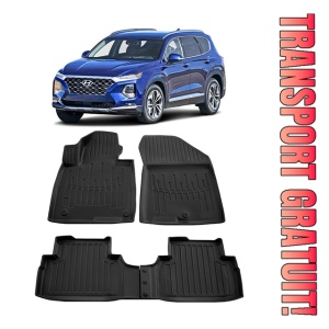 Hyundai Santa Fe Iv (Tm) (2018-2020) Set covorase auto cauciuc G.Modern Line 3D