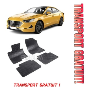 Hyundai Sonata, Sedan, fabricat din 2011 - 2014, set covorase auto dedicate, din cauciuc 100% Premium - Transport Gratuit