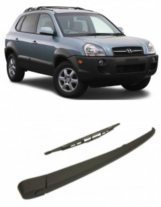 Hyundai Tucson Brat stergator pentru luneta spate cu lamela 305 mm, compatibil cu Hyundai Tucson SUV fabricat intre 2004-2010, calitate extra accesorii pentru autoturismul tau - masina v92421