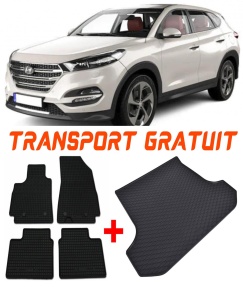 Hyundai Tucson din 2018 - 09.2020 Suv *1 , Set Covorase + tavita portbagaj auto accesorii pentru autoturismul tau - masina v1812