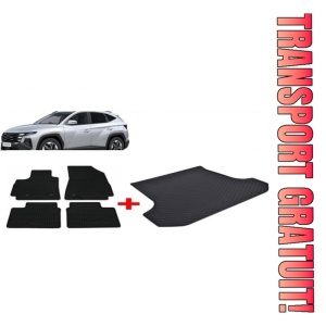 Hyundai Tucson IV din 12.2020 - Prezent Suv Portbagaj Superior *2, Set Covorase + tavita portbagaj auto