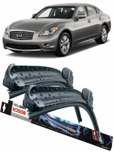 Infiniti Q70 Set 2 stergatoare parbriz Bosch Bosch Aerotwin compatibile cu Infiniti Q70 2013 (65 cm / 45 cm) accesorii pentru autoturismul tau - masina v133259
