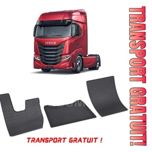 Iveco S-Way fabricat din 2019 - Prezent, Truck, set covorase auto dedicate, din cauciuc 100% Premium - Transport Gratuit