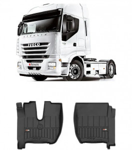IVeco Stralis Din 2002 - Prezent, Truck , Set Covorase Auto Tip Tavita Premium 3D, din cauciuc accesorii pentru autoturismul tau - masina v162468
