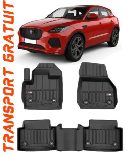 Jaguar E-Pace Din 01.2018 - Prezent, Suv , Set Covorase Auto Tip Tavita Premium 3D, din cauciuc
