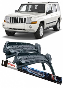 Jeep Commander Set 2 stergatoare parbriz Bosch Bosch Aerotwin 45 cm/45 cm compatibile cu Jeep Commander Van (Xh) din 2005-2010 (45 cm / 45 cm) accesorii pentru autoturismul tau - masina v124007