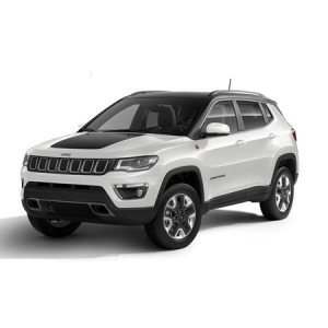 Jeep Compass II, Suv, Din 08.2017 - Prezent , Set Covorase Auto Tip Tavita Premium 3D, din cauciuc accesorii pentru autoturismul tau - masina v170342