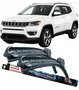 Jeep Compass Set 2 stergatoare parbriz Bosch Bosch Aerotwin 60 cm/45 cm compatibile cu Jeep Compass (Mp, M6, Mv, M7) din 2017 (60 cm / 45 cm) accesorii pentru autoturismul tau - masina v124492