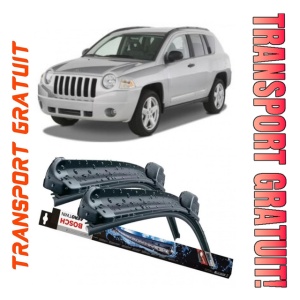 Jeep Compass Set 2 stergatoare parbriz Bosch Bosch Aerotwin compatibile cu Jeep Compass 2006 (55 cm / 50 cm)