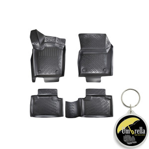 Jeep Grand Cheeroke IV Wk2 2011- Set 4 covorase auto din cauciuc tip tavita premium line 3D accesorii pentru autoturismul tau - masina v242419