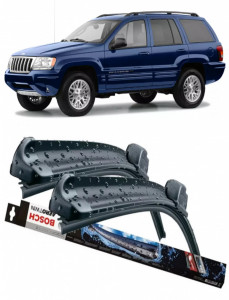Jeep Grand Set 2 stergatoare parbriz Bosch Bosch Aerotwin compatibile cu Jeep Grand 2004-2010 (53 cm / 53 cm) accesorii pentru autoturismul tau - masina v121326