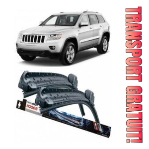 Jeep Grand Set 2 stergatoare parbriz Bosch Bosch Aerotwin compatibile cu Jeep Grand 2013 (53 cm / 53 cm)