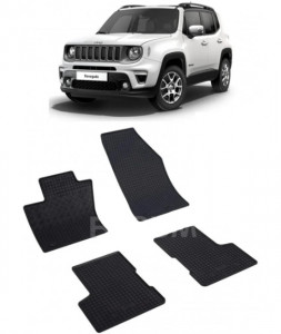 Jeep Renegade MhEV fabricat din 2021 - Prezent, Suv, set covorase auto dedicate, din cauciuc 100% Premium accesorii pentru autoturismul tau - masina v149783