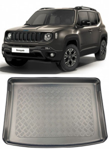 Jeep Renegade Tavita pentru portbagaj compatibila Jeep Renegade 4xe PHEV fabricatie 06.2020 - prezent, caroserie suv, portbagaj superior, podea variabila in pozitie superioara accesorii pentru autoturismul tau - masina v110754