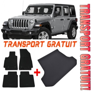 Jeep Wrangler Set Covorase + tavita portbagaj auto Jeep Wrangler fabricatie 05.2018 - prezent, caroserie suv, 5 usi