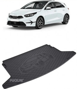 Kia Ceed III Hatchback din 06.2018 - Prezent, Tavita Pentru Portbagaj Lux Premium Dedicata, Portbagaj Inferior *4 accesorii pentru autoturismul tau - masina v191723