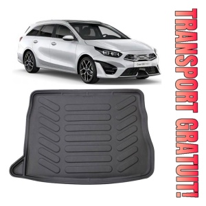 Kia Ceed Sw II (Cu Podea Joasa) 2012-2018 Tavita cauciuc pentru protectie portbagaj dedicata pentru Kia Ceed Transport Gratuit