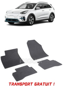Kia Niro, Suv, fabricat din 08.2016 - Prezent, set covorase auto dedicate, din cauciuc 100% Premium - Transport Gratuit accesorii pentru autoturismul tau - masina v39161