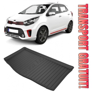 Kia Picanto III din 04.2017 - Prezent Hatchback Portbagaj Inferior *1, Tavita Pentru Portbagaj Lux Premium Dedicata, - Img 1