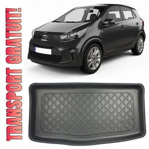 Kia Picanto III Hatchback din 04.2017 - Prezent, Tavita Pentru Portbagaj Lux Premium Dedicata, Portbagaj Inferior *1