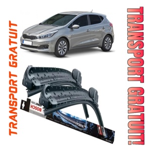 Kia Pro Set 2 stergatoare parbriz Bosch Bosch Aerotwin compatibile cu Kia Pro 2013-2018 (65 cm / 34 cm)