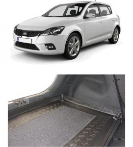 Kia Proceed I Hatchback din 2007 - 04.2012, Tavita Pentru Portbagaj Lux Premium Dedicata, Portbagaj Superior *1 accesorii pentru autoturismul tau - masina v188525