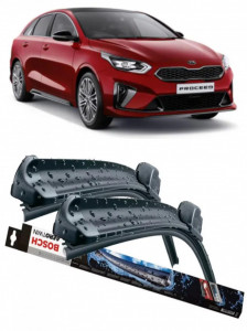Kia Proceed Set 2 stergatoare parbriz Bosch Bosch Aerotwin compatibile cu Kia Proceed 2018 (65 cm / 40 cm) accesorii pentru autoturismul tau - masina v119519