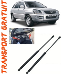 Kia Sportage II Set 2 amortizoare pentru portbagaj / haion Krosno compatibil cu Kia Sportage II SUV fabricat intre 2004-2010 accesorii pentru autoturismul tau - masina v89518