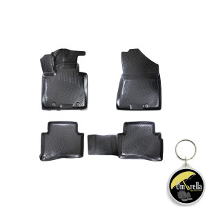 Kia Sportage IV 2015-2021 Set 4 covorase auto din cauciuc tip tavita premium line 3D accesorii pentru autoturismul tau - masina v242208