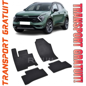 Kia Sportage MhEV fabricat din 2022 - Prezent, Suv, set covorase auto dedicate, din cauciuc 100% Premium