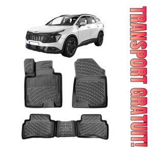 Kia Sportage V Swb Elagance Comfort/Cool/Prestige 2021-2025 Set Covorase Auto Cauciuc Premium Umbrella