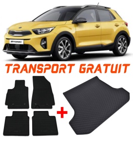 Kia Stonic Set Covorase + tavita portbagaj auto Kia Stonic MHEV fabricatie 10.2020 - prezent, caroserie suv, portbagaj inferior accesorii pentru autoturismul tau - masina v236