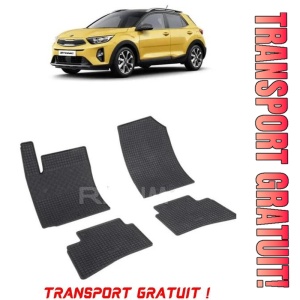 Kia Stonic, Suv, fabricat din 10.2017 - Prezent, set covorase auto dedicate, din cauciuc 100% Premium - Transport Gratuit