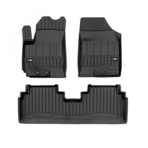 Kia Venga, Hatchback, Din 2009 - 2019 , Set Covorase Auto Tip Tavita Premium 3D, din cauciuc accesorii pentru autoturismul tau - masina v170132