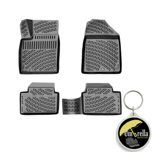 Kia XCeed III 2018- Set 4 covorase auto din cauciuc tip tavita premium line 3D accesorii pentru autoturismul tau - masina v241943