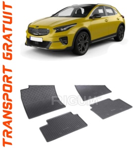Kia XCeed, Suv, fabricat din 09.2019 - Prezent, set covorase auto dedicate, din cauciuc 100% Premium accesorii pentru autoturismul tau - masina v157028