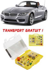 Kit trusa Set becuri H7 compatibila cu Bmw E89 din 2009 - 2016 , bec far, semnalizare , pozitie, iluminare numar, frana, plafoniera, stop frana