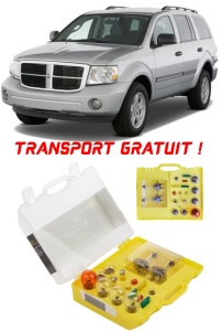 Kit trusa Set becuri H7 compatibila cu Dodge Durango Gen II din 2004 - 2009 , bec far, semnalizare , pozitie, iluminare numar, frana, plafoniera, stop frana